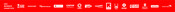 DEC Joint Member logo, featuring all DEC member charity logos -  horizontal red