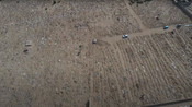 Aden graveyard aerial view